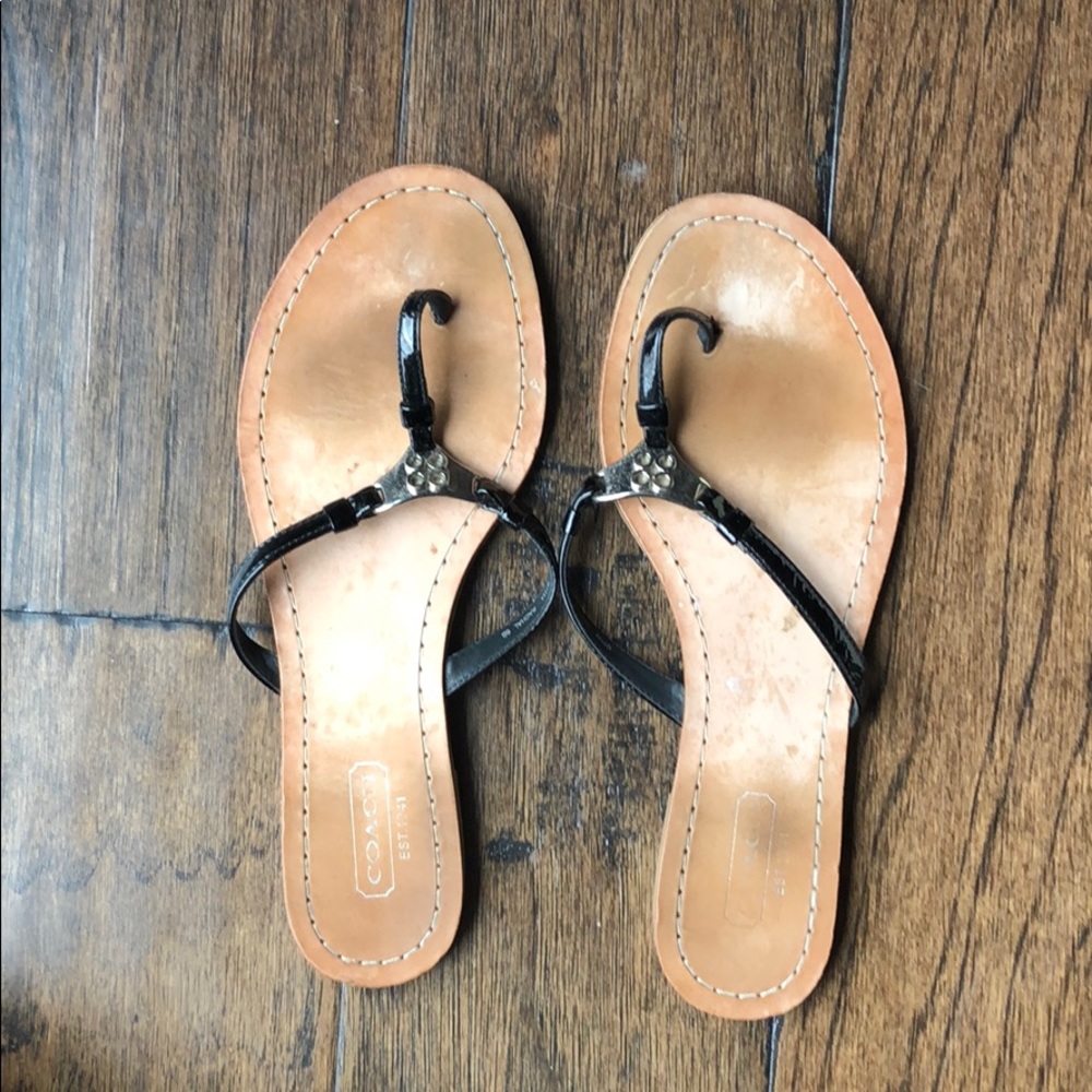 Coach Sandals (style name: Rachel)  - Size 6